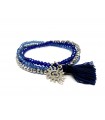 Pulsera Monreal Zen Sol Azules