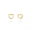 Pendientes en Oro 18Kt. y diamantes