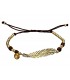 Pulsera SUERTE DE PINOS plata dorada charm piña
