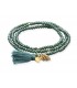 Pulsera ZEN SUERTE DE PINOS verde con piña